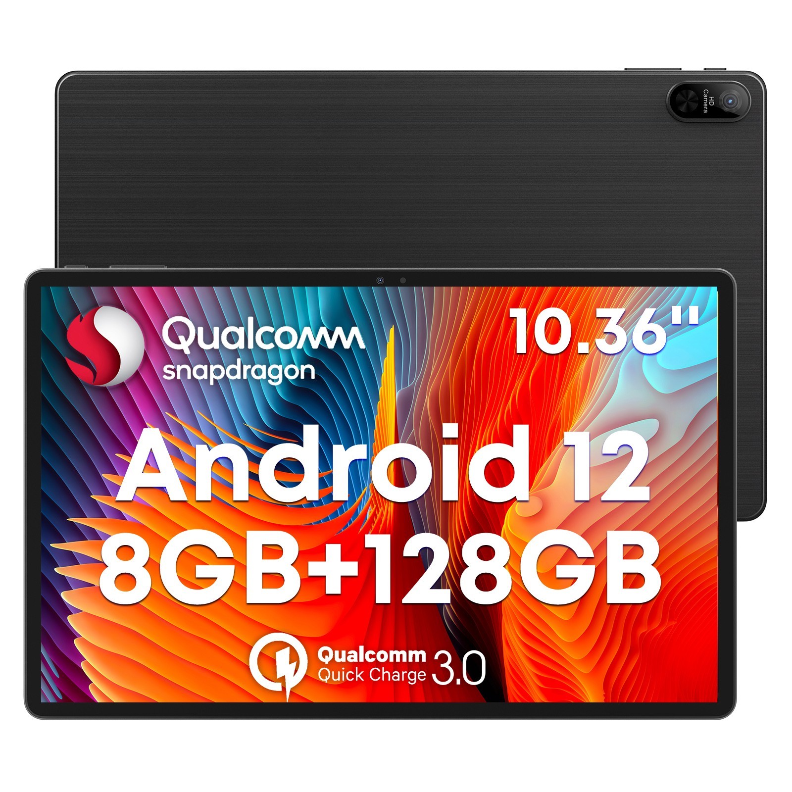 CHUWI Tablet 10.3 inch Android 12 with 8GB RAM 128GB ROM Dual Camera 4G LTE