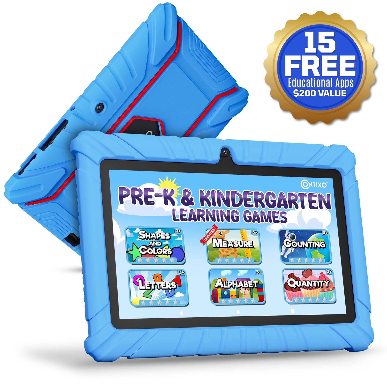 Contixo V8-2 Kids Tablet PC (v8-2-32-ca-blue) (v8232cablue)