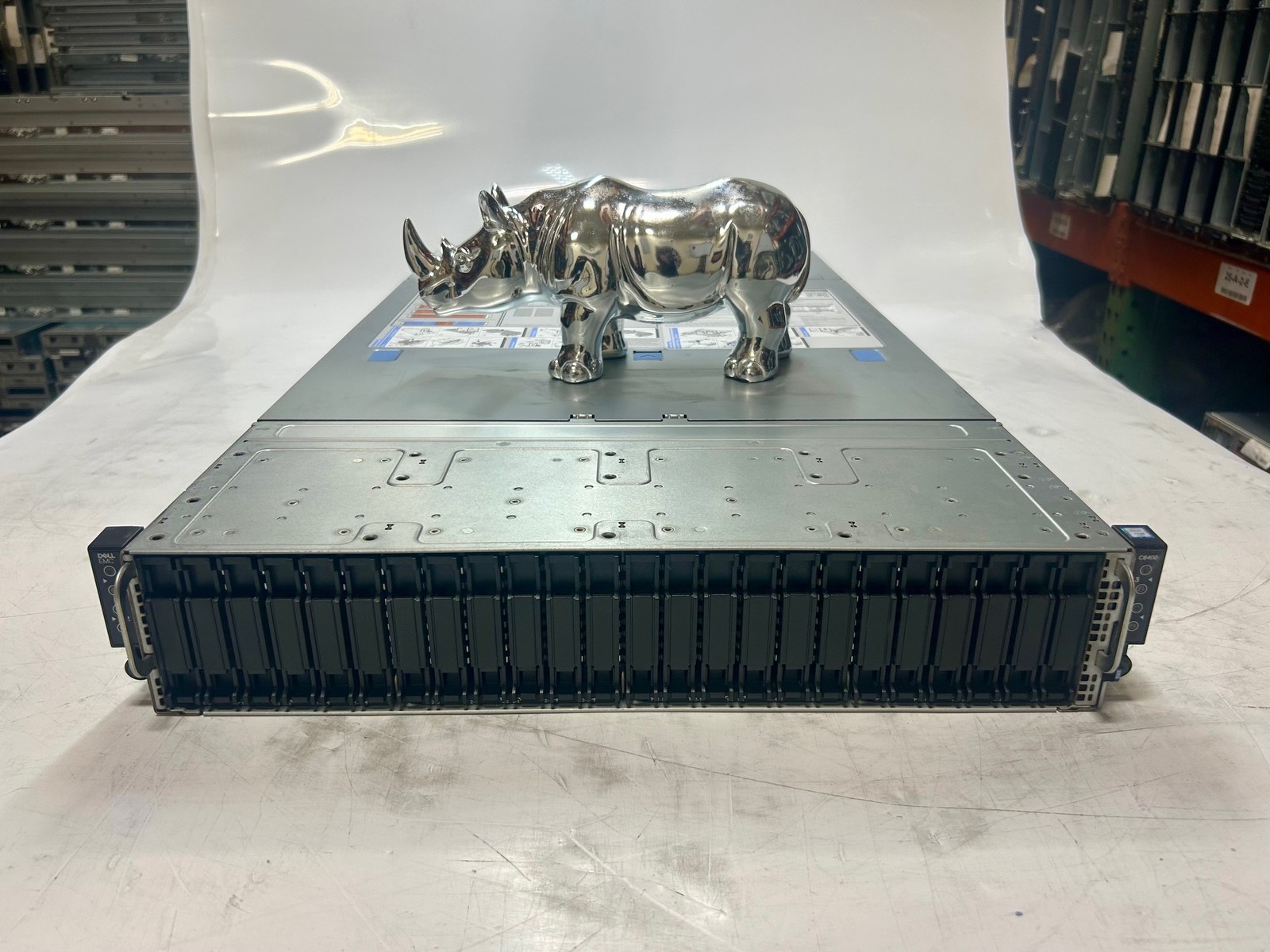 Dell C6400-CHASSIS-24-BAY-NVME C6400 24x2.5in System w/ 4x C6420 each w/ 2-NVME
