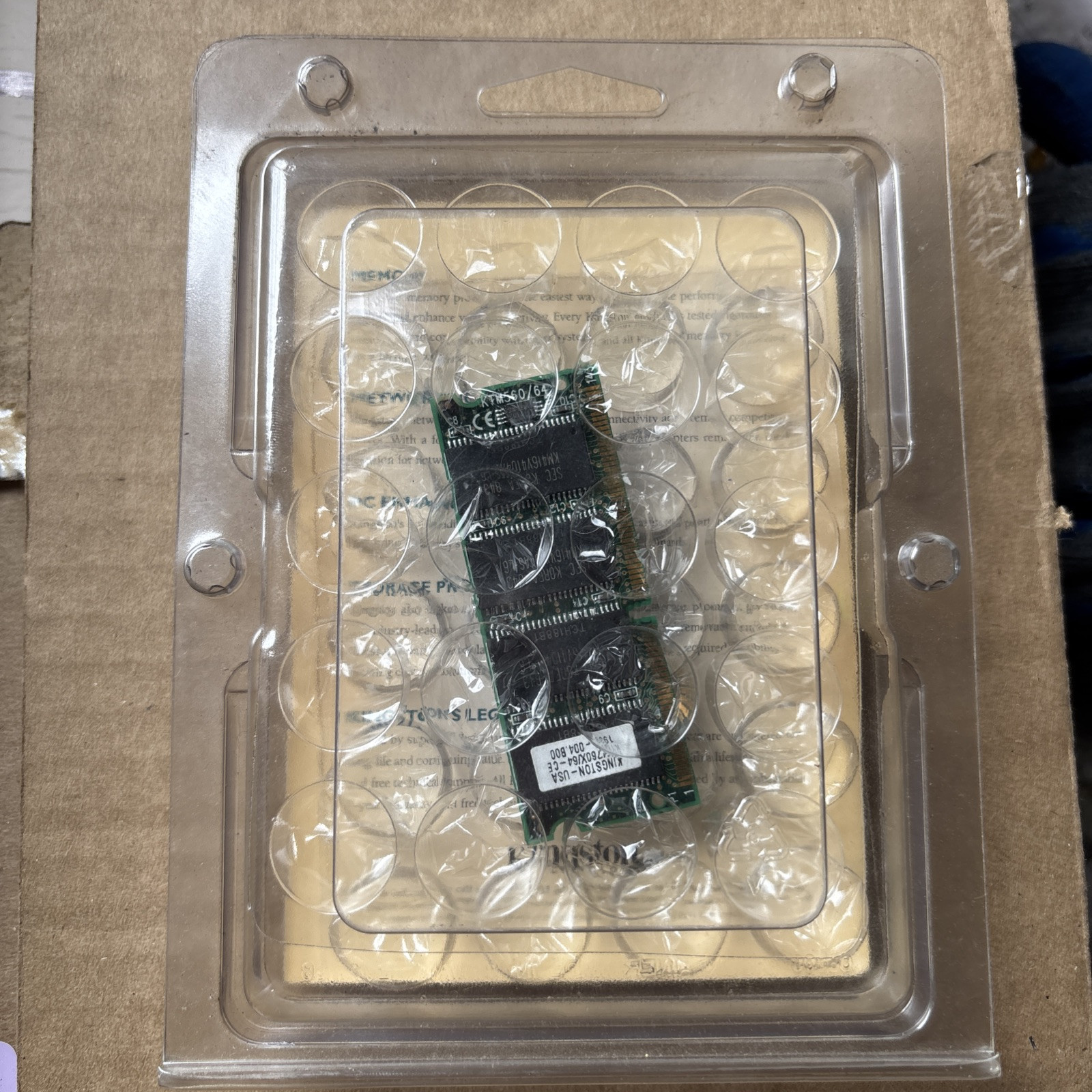 KTM760X/64 KINGSTON 64MB Memory Expansion IBM EQIV. 76H0268