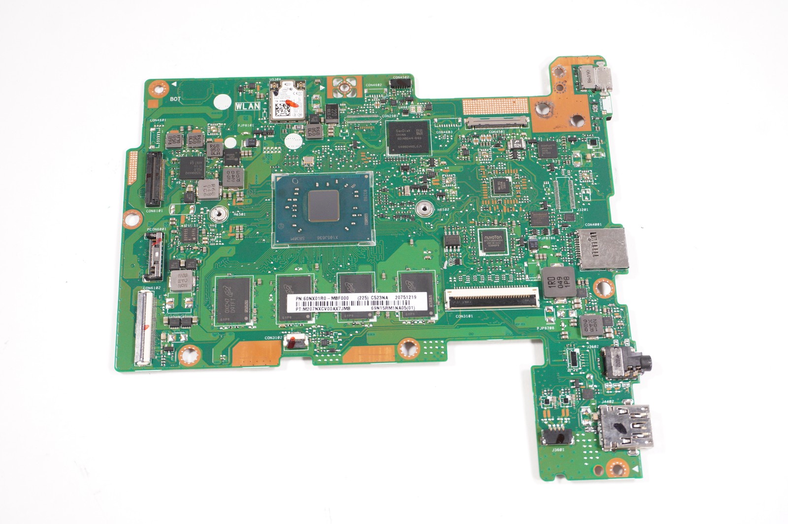 90NX01R0-R00083 Asus Intel Celeron N3350 4GB 64GB eMMC  Motherboard C523NA