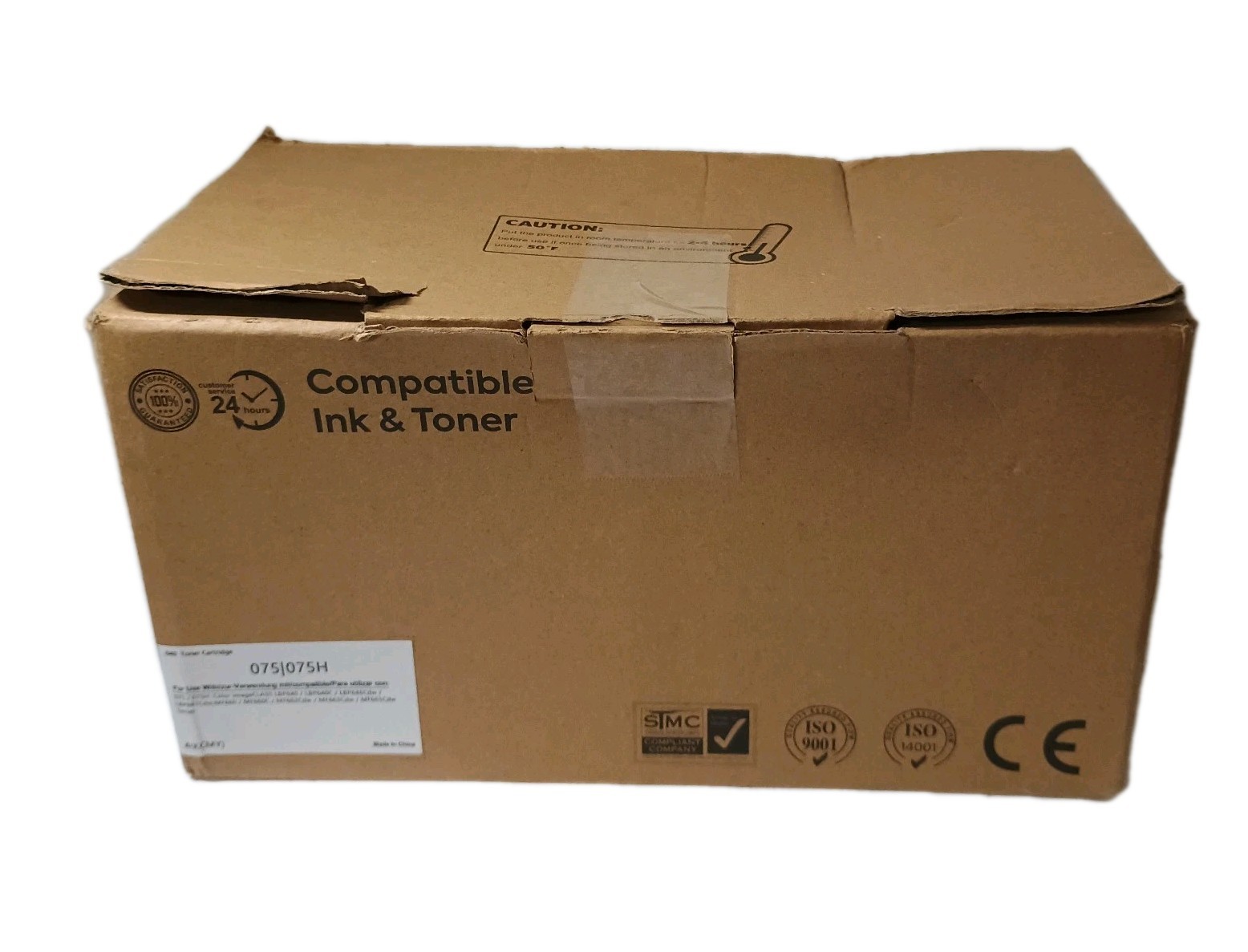 075 Toner 4Pk Black Yellow Cyan Magenta Cartridge Replacement For Canon 075 075H