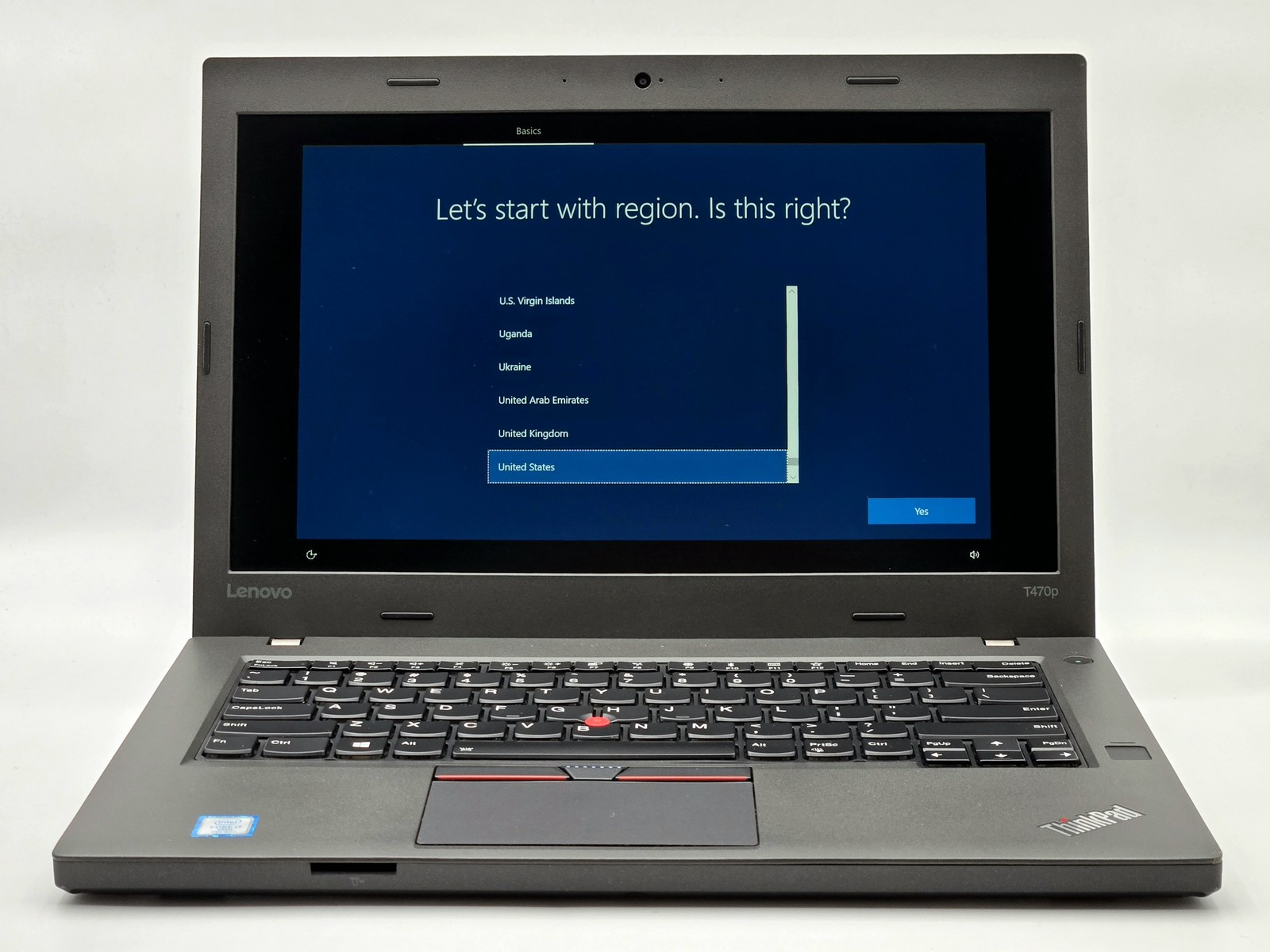 Lenovo ThinkPad T470p 14" FHD i7-7820HQ 16GB 256GB SSD Nvidia 940MX Win 10 Pro