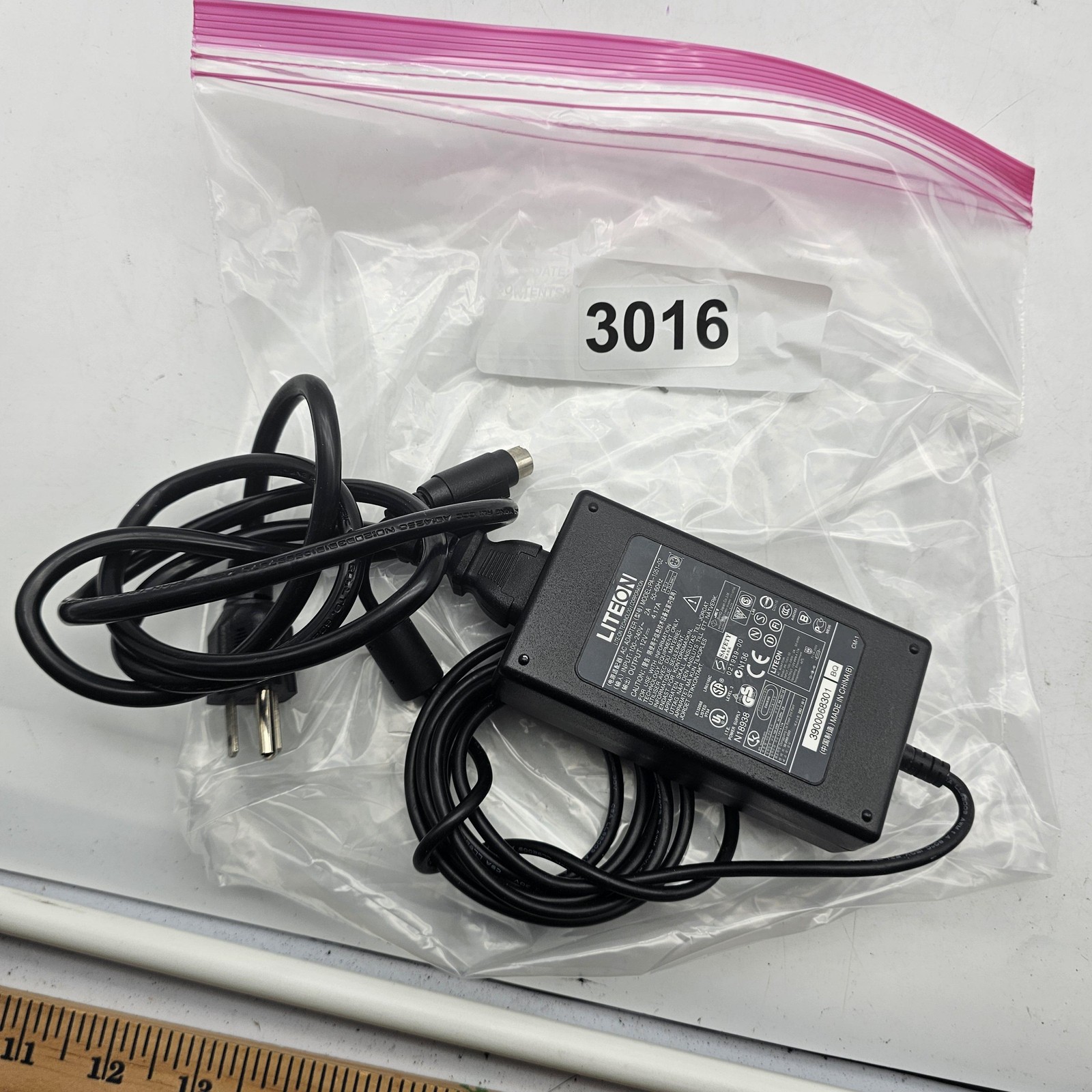 Lite-On 50W 12V 4.17A Power Adapter PA-1051-02 Acer Chromebase Black Genuine