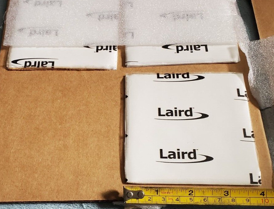 (1x) Heat Sink Thermal PAD Laird A10241-09 Tputty 502FG2,120 4"x4"