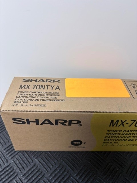 Genuine SHARP MX-70NTYA  YELLOW   Toner Cartridge