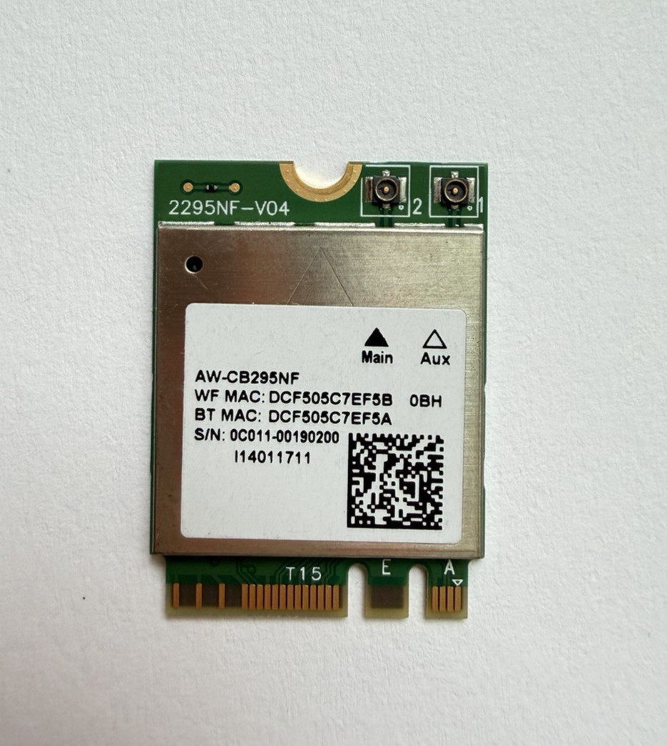 Asus Realtek RTL8822BE AW-CB295NF wifi Card NGFF 2.4G/5G 802.11ac BT4.2