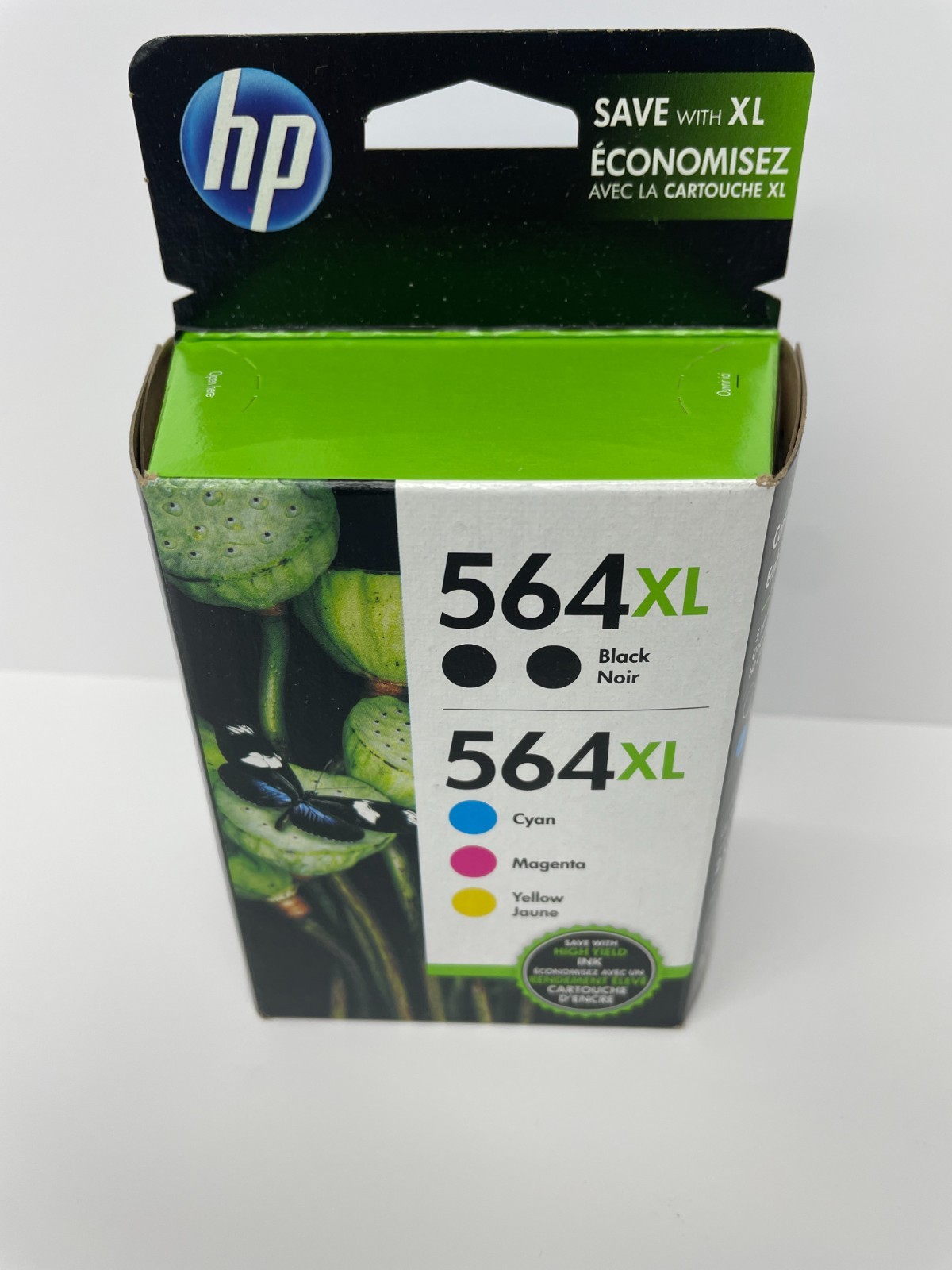 5 Genuine Hp 564 XL High Yield 2x BK C M Y Ink Cartridges N9H68FN Exp 2022