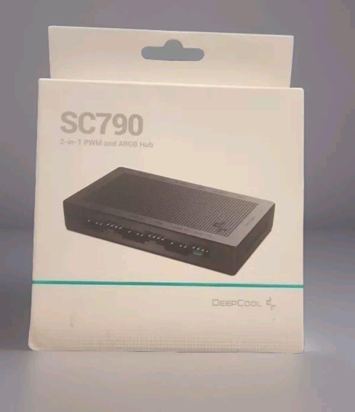 DeepCool SC790 ARGB Hub 2in1 4-PIN PWM & ARGB Fan Hub 6-Port 5v-3pin Aura SYNC