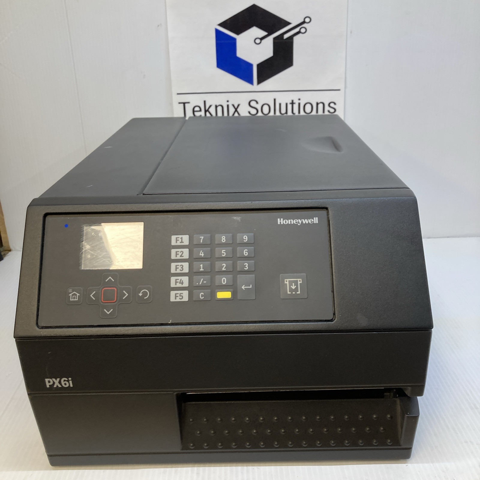 Honeywell Intermec PX6i for parts missing printer head powers on