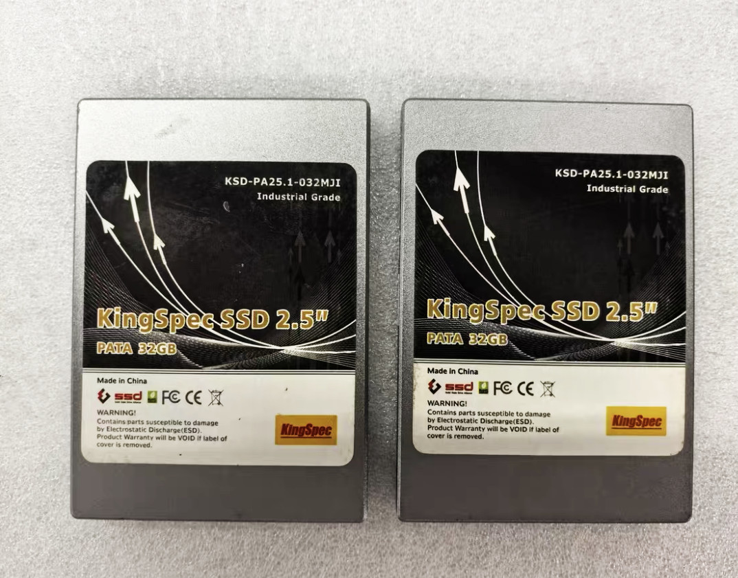 1X KingSpec 2.5'' IDE Interface 32GB ksd-pa25.1-032MJI Solid State Drive ,Tested