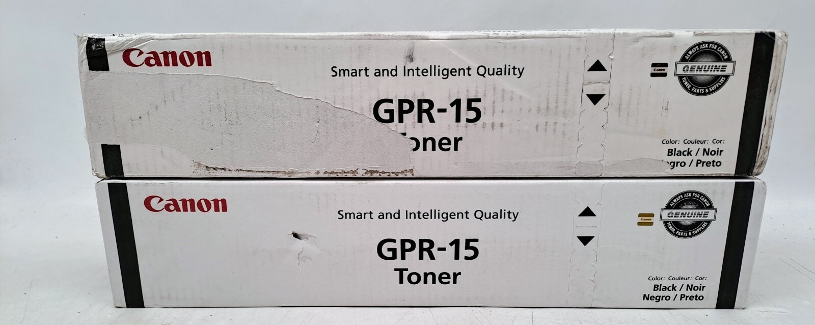 Lot of 2 Canon GPR-15 Toner Cartridge - Black