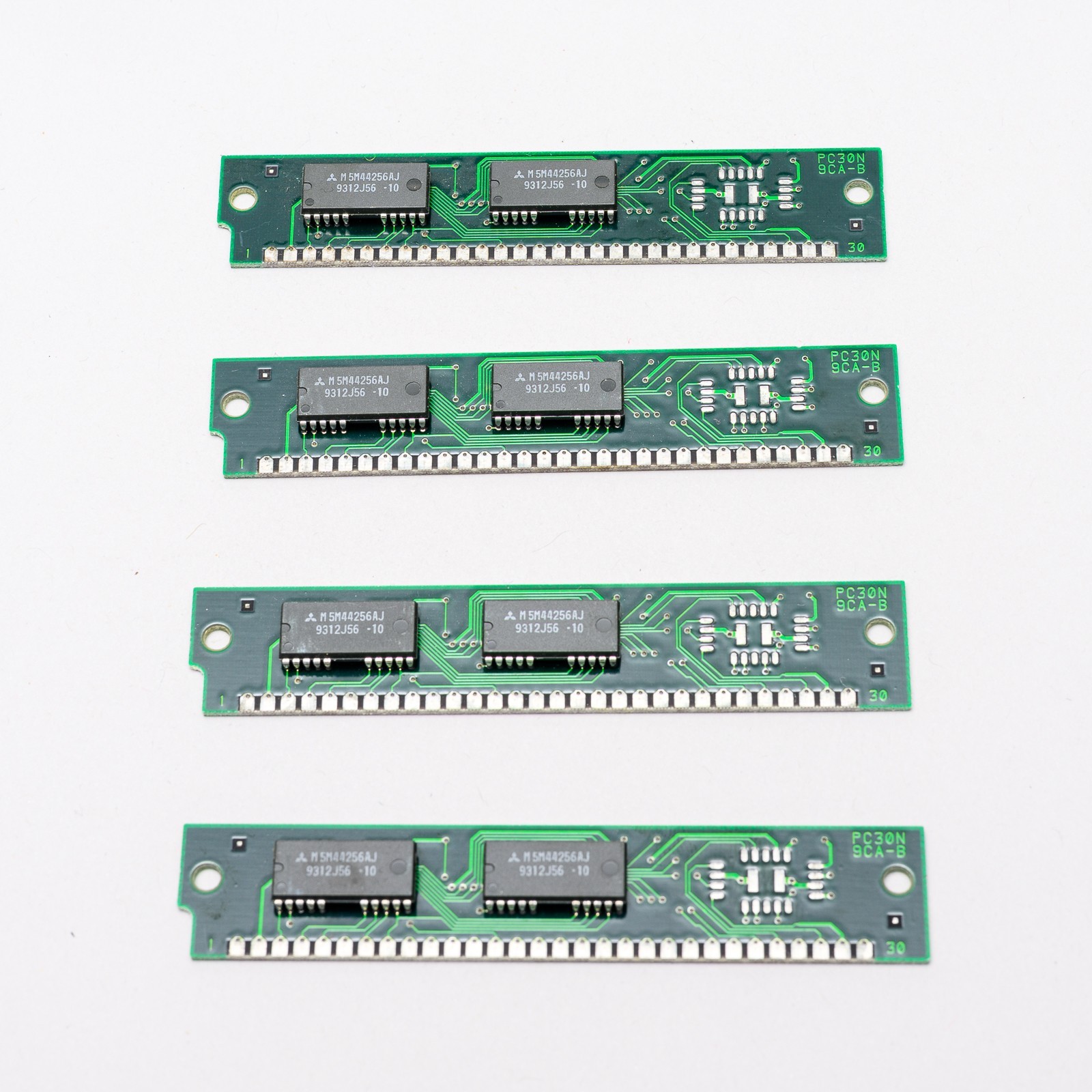 1MB (4x 256 KB) Mitsubishi 30-Pin FPM SIMM RAM Memory Set for old Mac