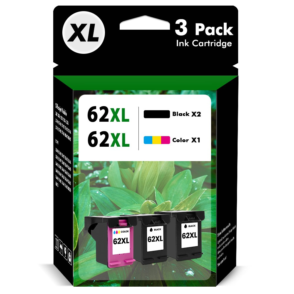 62-XL ink cartridges for HP 62 62XL Envy OfficeJet 7645 7640 5644 5540 200 lot