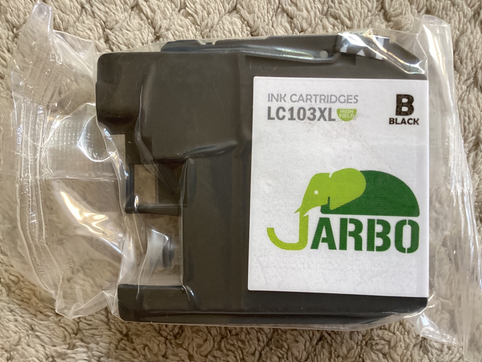 Jarbo LC103XL Black Ink Cartridge New Sealed