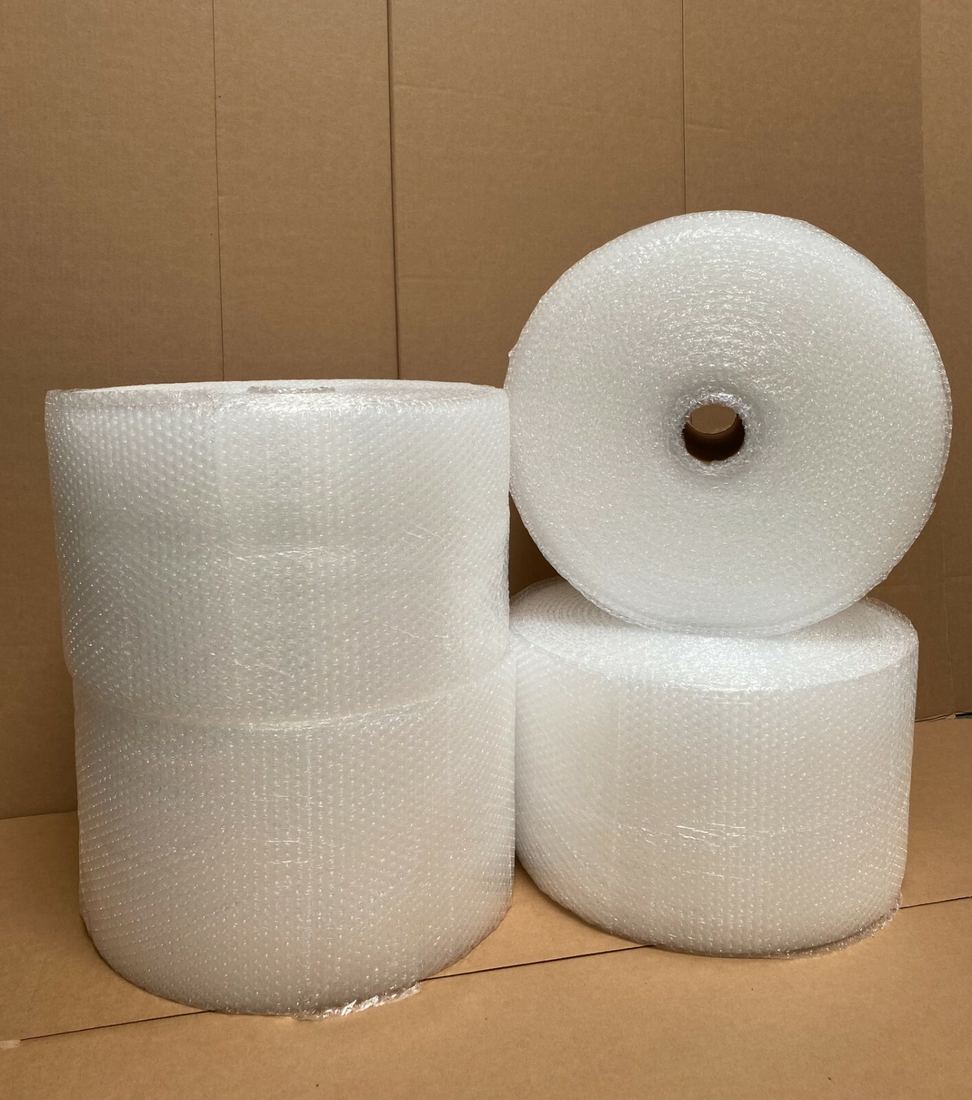 Small Bubble  3/16"x 12"Cushioning Perforated 1400 Ft Shipping / Mailing/ Moving