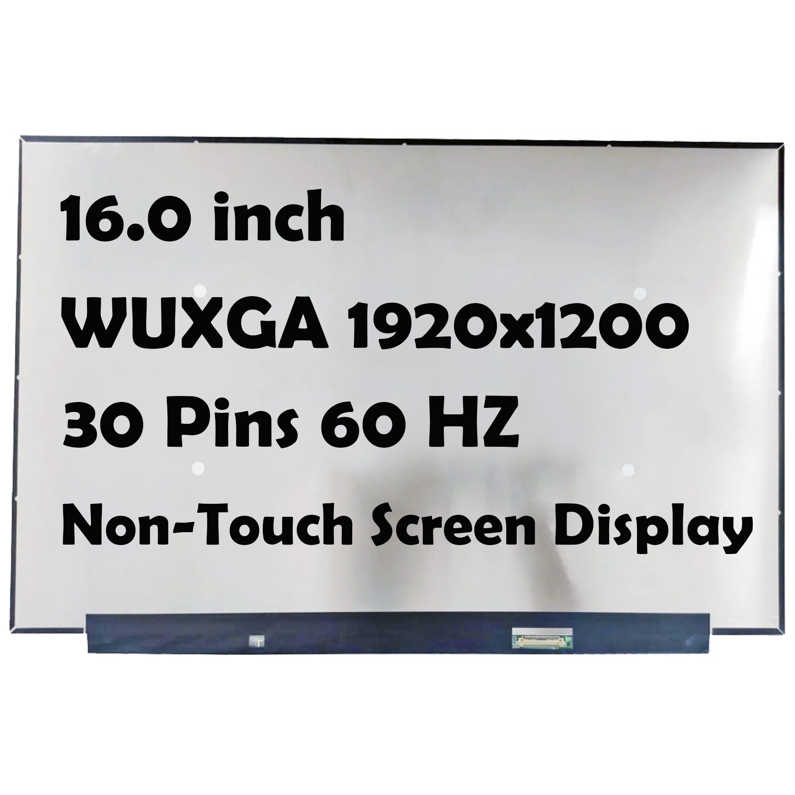 16" NV160WUM-N48 V8.0 1920x1200 LCD Non-Touch Replacement Screen Display Panel