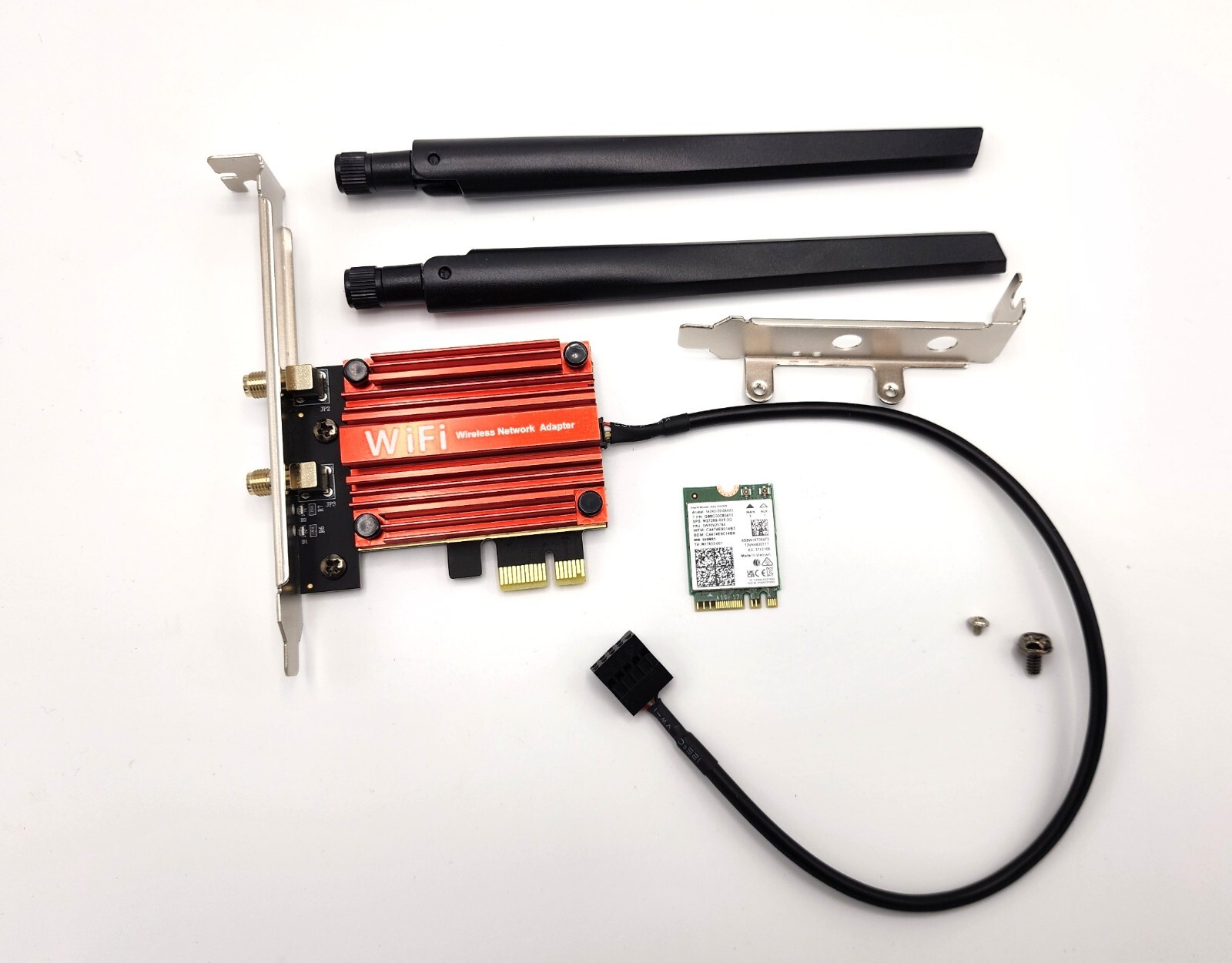Intel Killer 1675x  WiFi 6E PCIe Card with Intel AX210 6E Bluetooth 5.4 Tri-Band