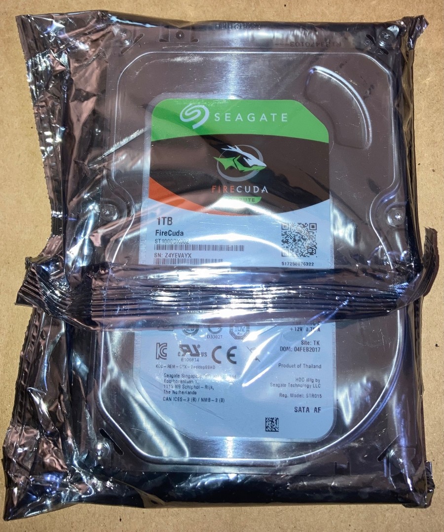 (NEW) SEAGATE 1TB SSHD 3.5" SATA INTERNAL SOLID STATE HYBRID DRIVE ST1000DX002
