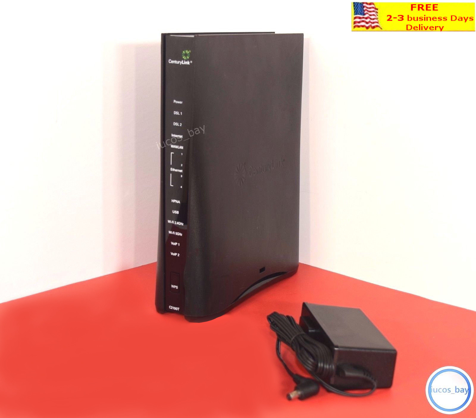 CenturyLink Technicolor C2100T VDSL2 Fiber Modem Router 802.11n +.11ac SEALED