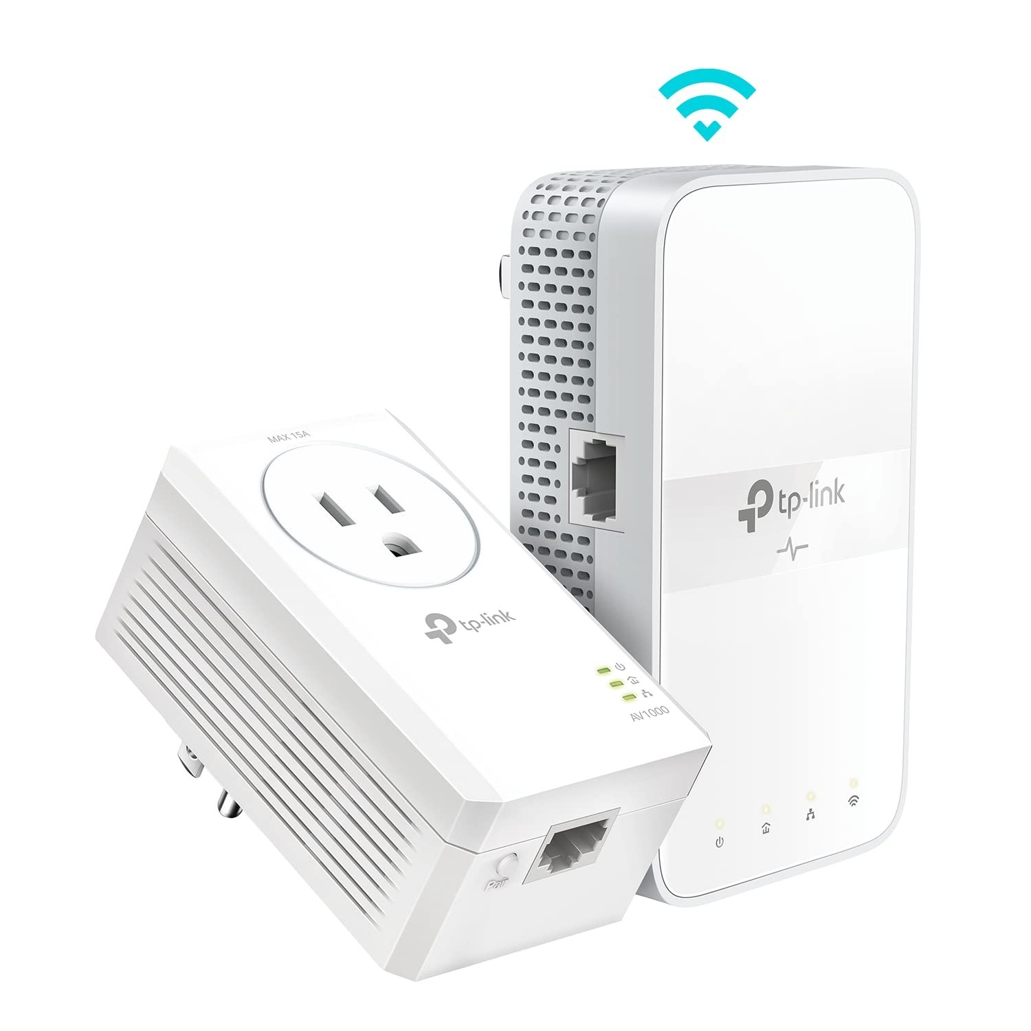 TP-Link AV1000 TL-WPA7617 KIT Powerline WiFi Extender White Dual Band 1000 Mbps