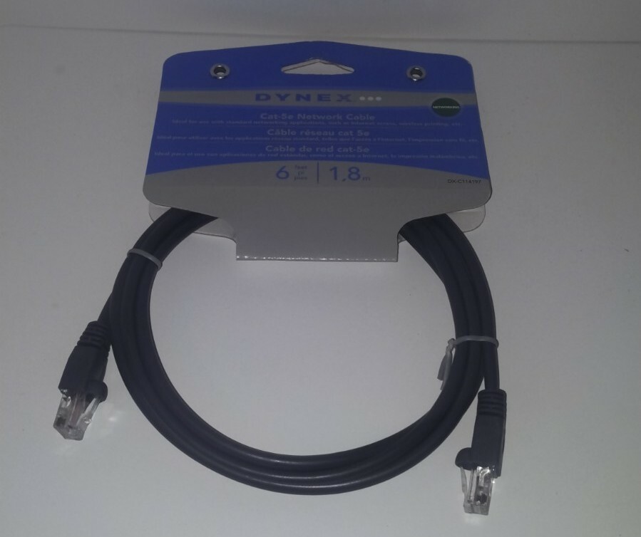Dynex DX-C114197 - Network cable 6' ( 1.8 m ) CAT 5e 