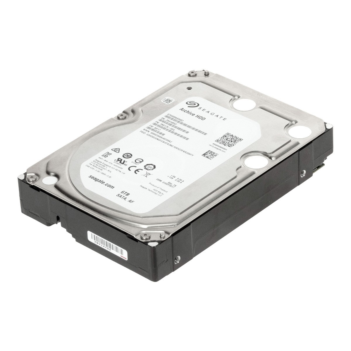 HARD DRIVE SEAGATE ARCHIVE HDD ST6000AS0002 6TB 5.9K 128MB SATA III 3.5'