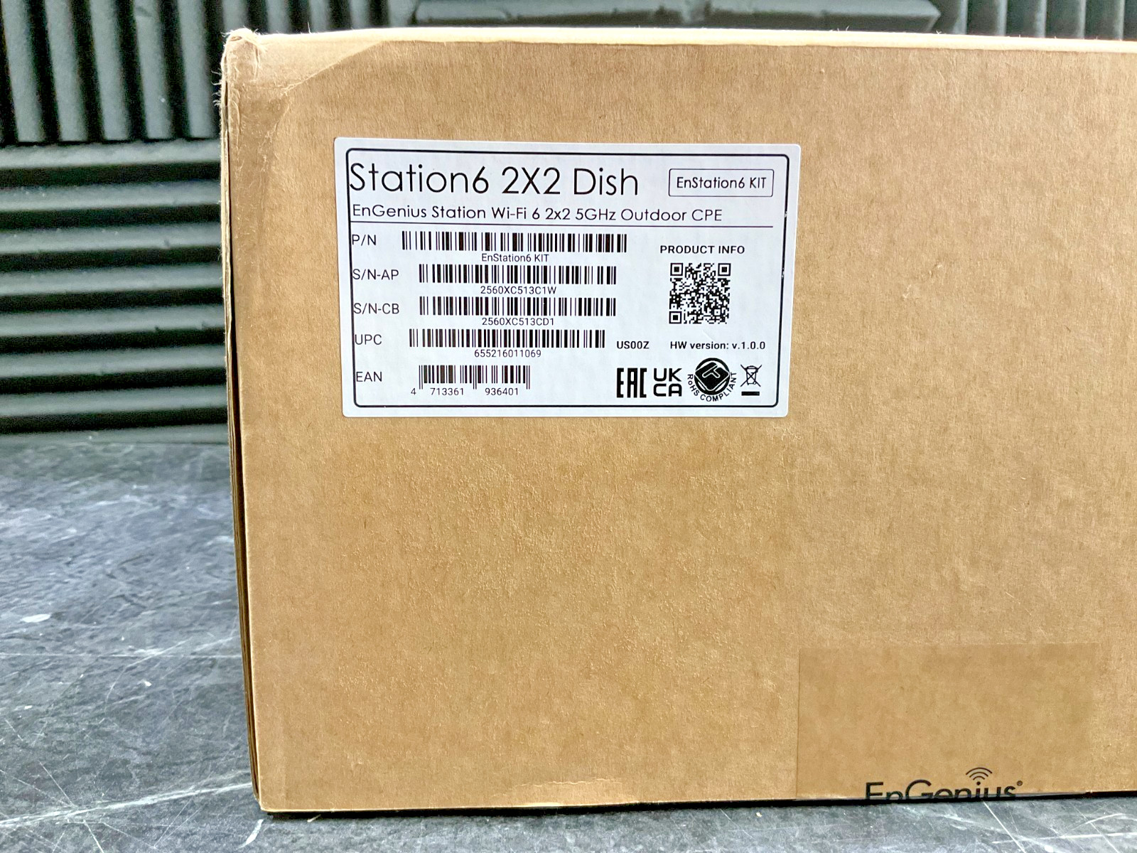 EnGenius EnStation6 Outdoor Bridge Kit ENSTATION6 KIT ✅❤️️✅❤️️ BRAND NEW