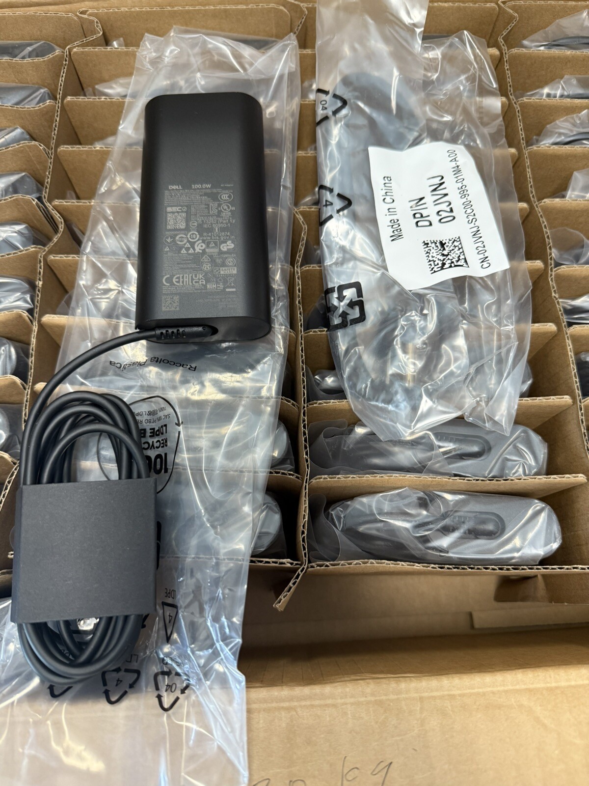 OEM Dell 100W USB-C Charger Type C AC Adapter DA100PM220 LA100PM220 17P6N/JRF1C