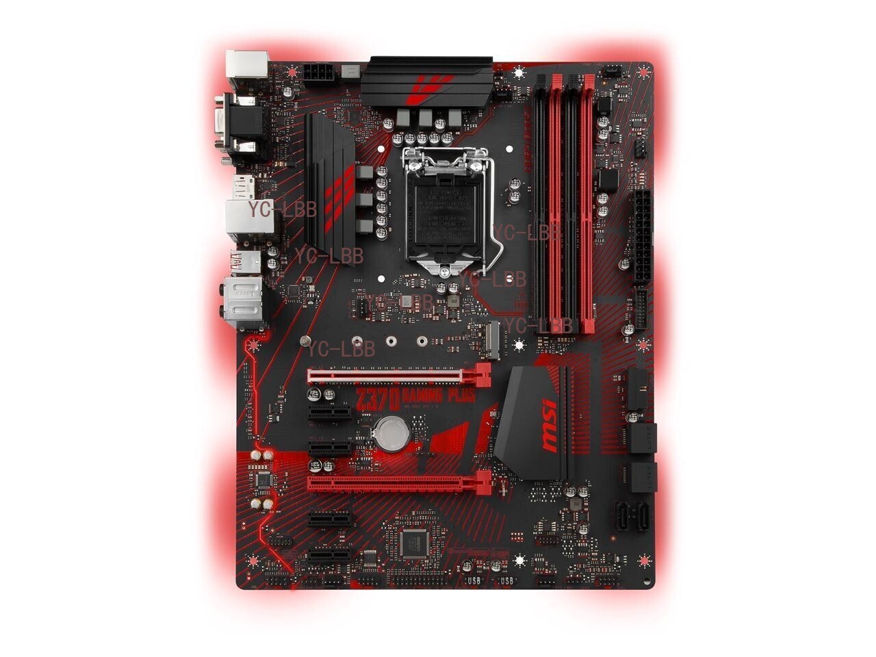 MSI Z370 GAMING PLUS LGA 1151 (300 Series) Intel Z370 ATX Intel Motherboard