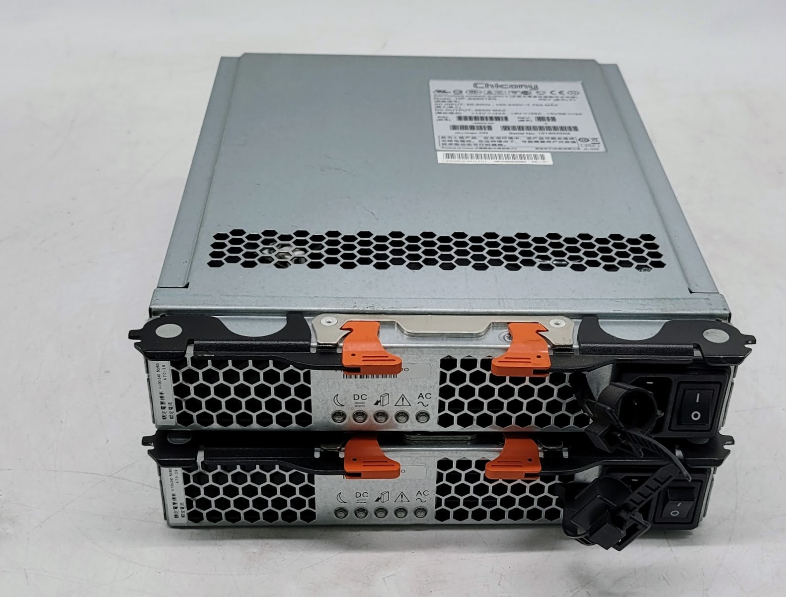 Lot of 2 CHICONY HP-S5601E0 switching power supply