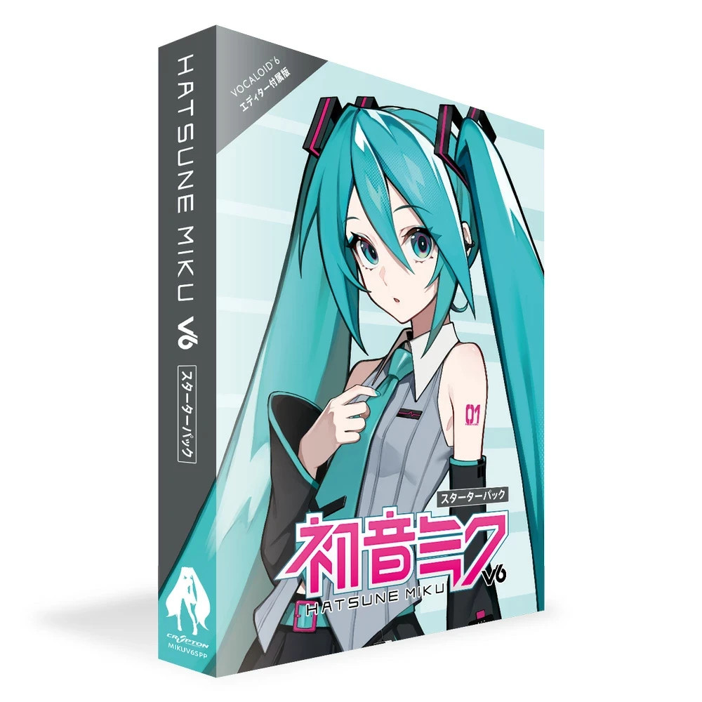 CRYPTON HATSUNE MIKU V6 STARTER PACK (Packaged Version)