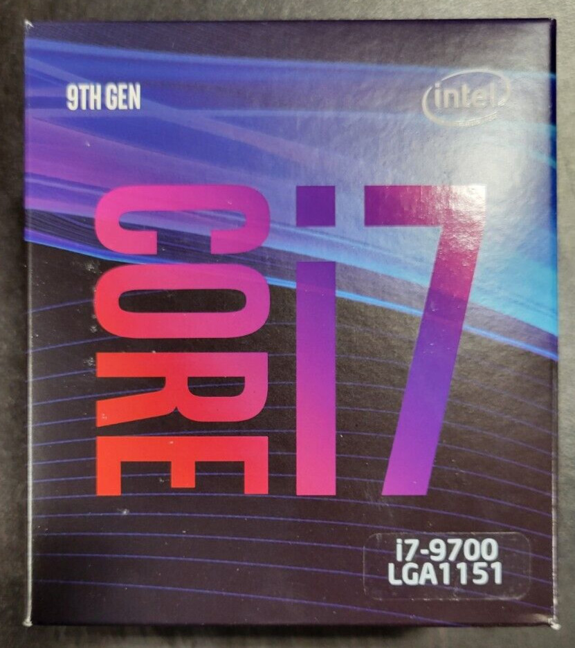 *NEW*Intel - Core i7-9700 Octa-Core 3 GHz Desktop  CPU Processor LGA 1151