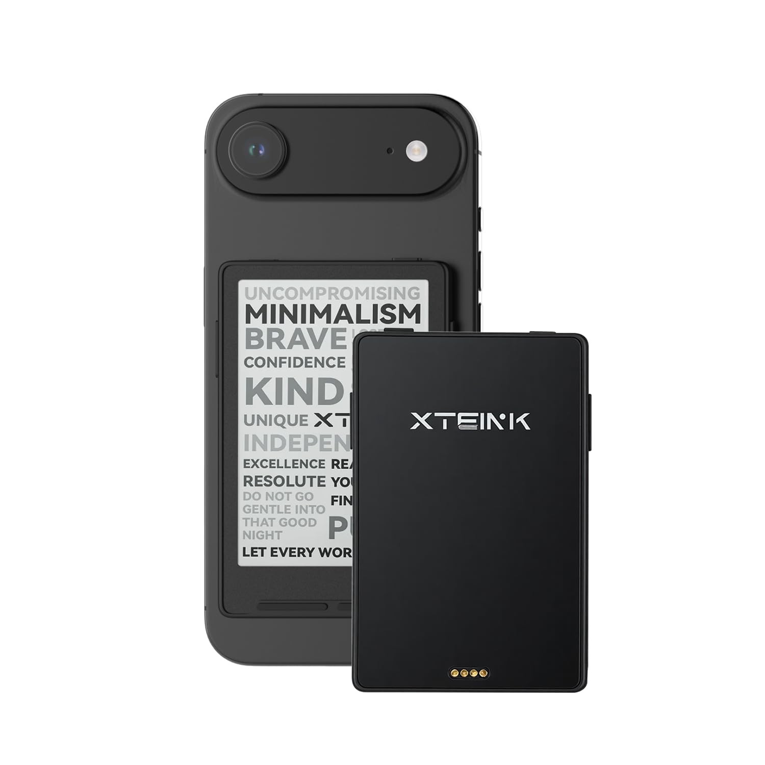 XTEINK X3 3.7" Pocket E-Ink eBook Reader, 58g, Magnetic,Mini Space Black