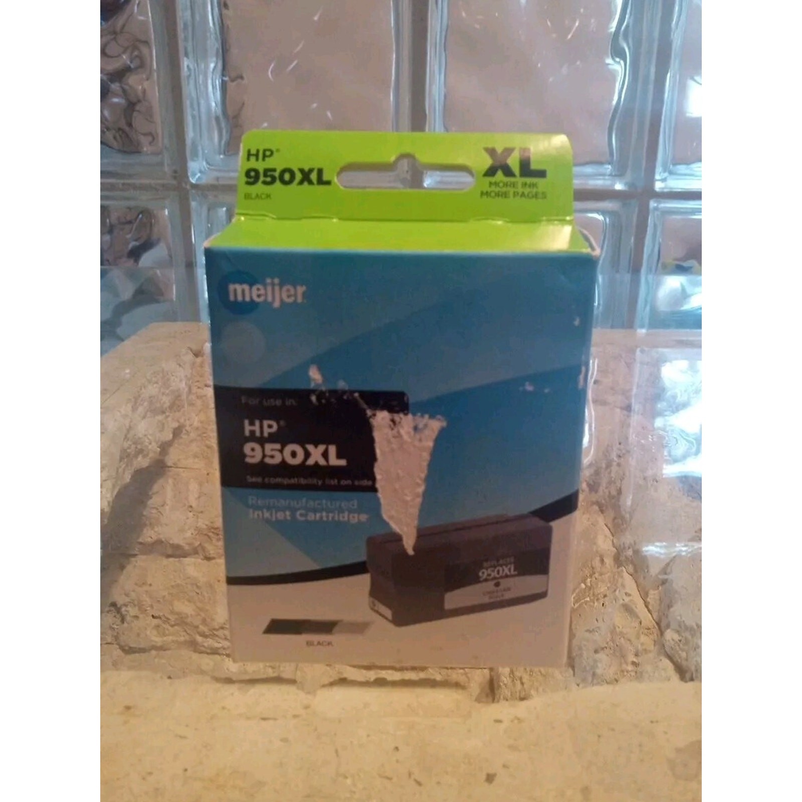 New Sealed Meijer HP950XL BLACK Ink Cartridge For Hewlett Packard Printers