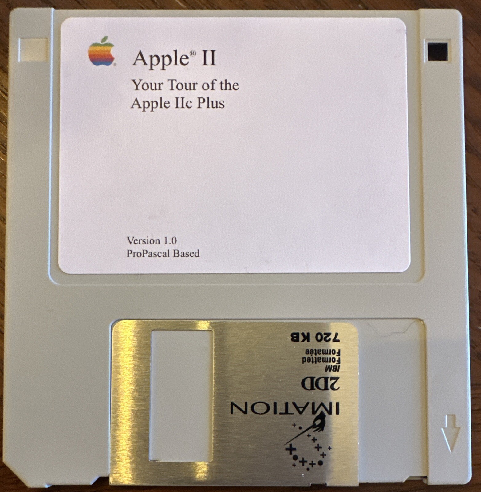 Vintage Apple IIc Plus Computer Your Tour Of The Apple IIc Plus On New 800k Disk