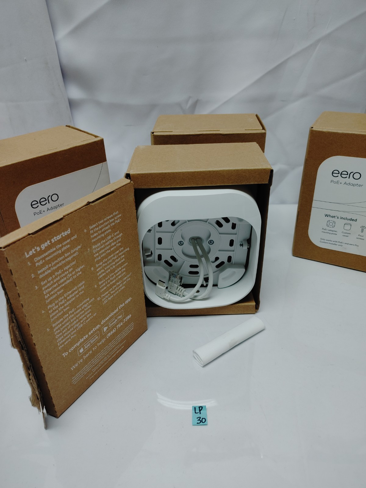 (LOT OF 4) Eero E010001 POE+ Adapter