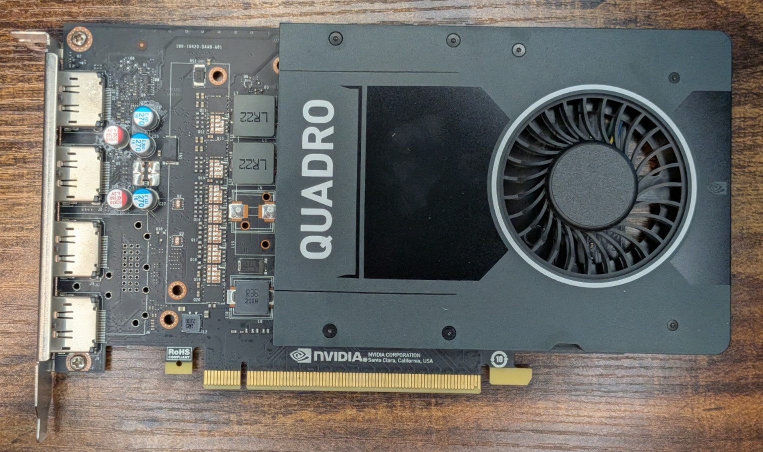 DELL NVIDIA Quadro P2200 5GB GDDR5X PCIe x16 Graphics Card 4x DisplayPort 0PX8M5