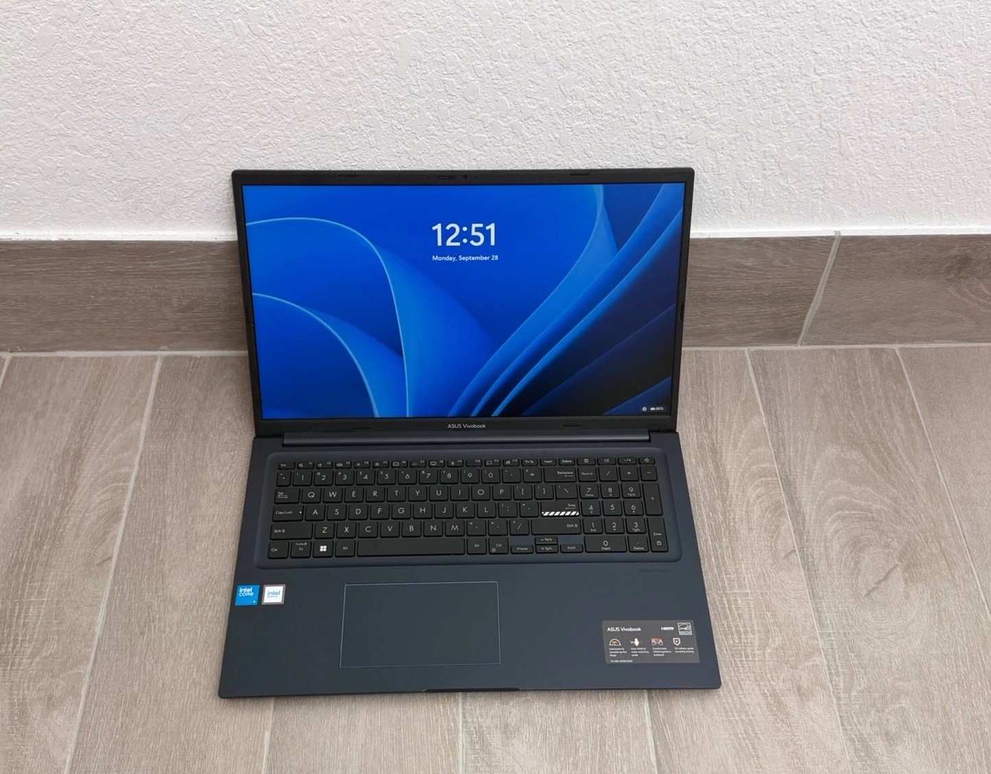 Asus VivoBook F1704V 17" Core 5 120U 16GB RAM 256GB NVMe Laptop Win-11