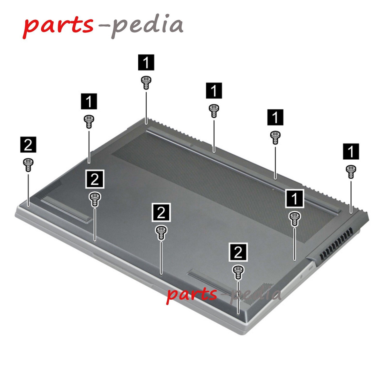 10pcs/Lot New Screws Legion 7-16ITHg6 7-16ACHg6 to Bottom Case Base D Cover