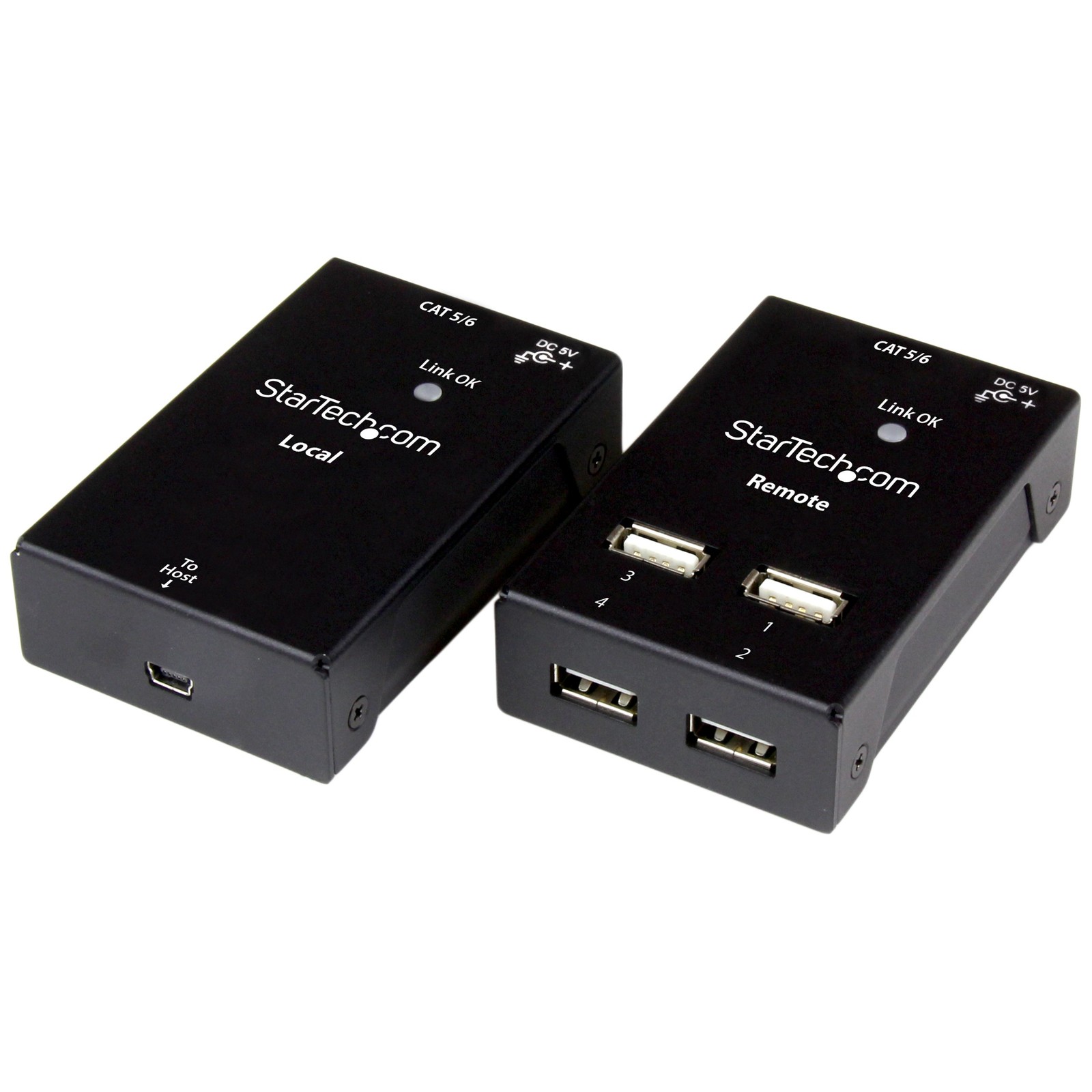 Startech USB2004EXTV 4-Port USB 2.0 Extender 165ft Cat5/Cat6