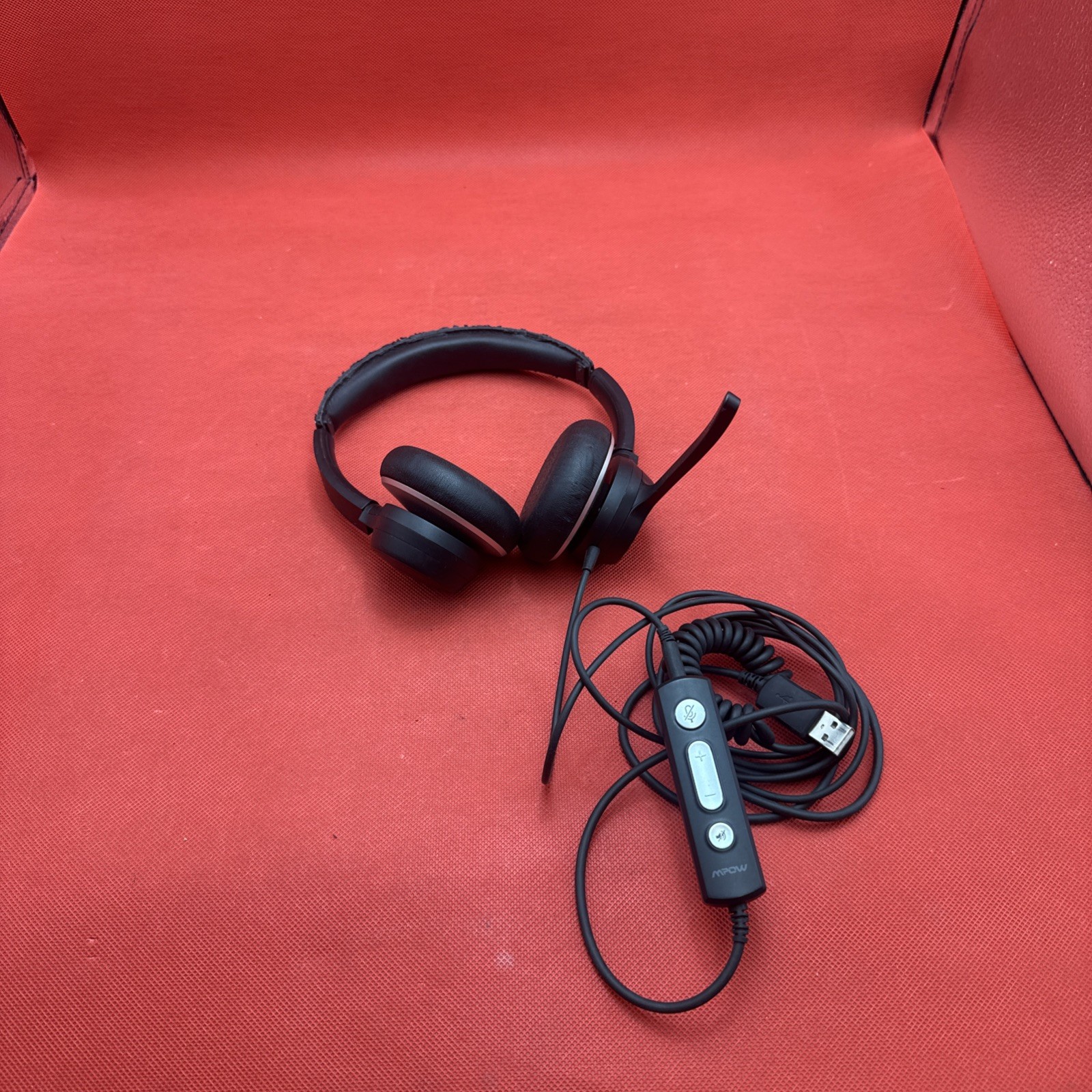MPOW BH328A Noise Canceling Wired USB or 3.5mm Communication Headset