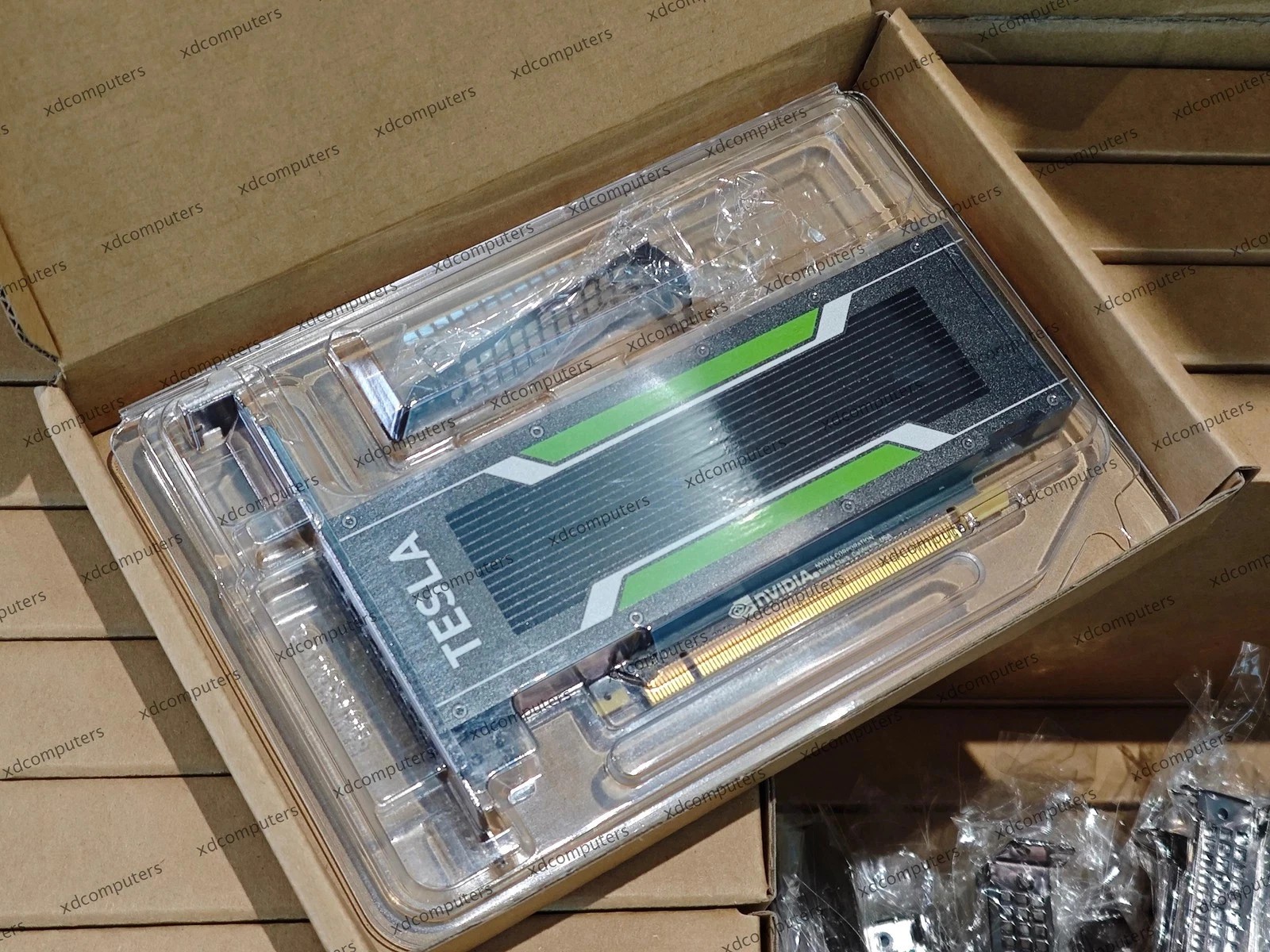 🔥Nvidia Tesla P4 8GB GPU GDDR5 PCI-E Graphics Card Both Brackets