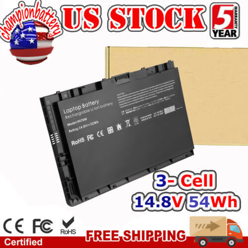 BT04XL Laptop Battery for HP EliteBook Folio 9470m 9480m 687945-001 682962-001