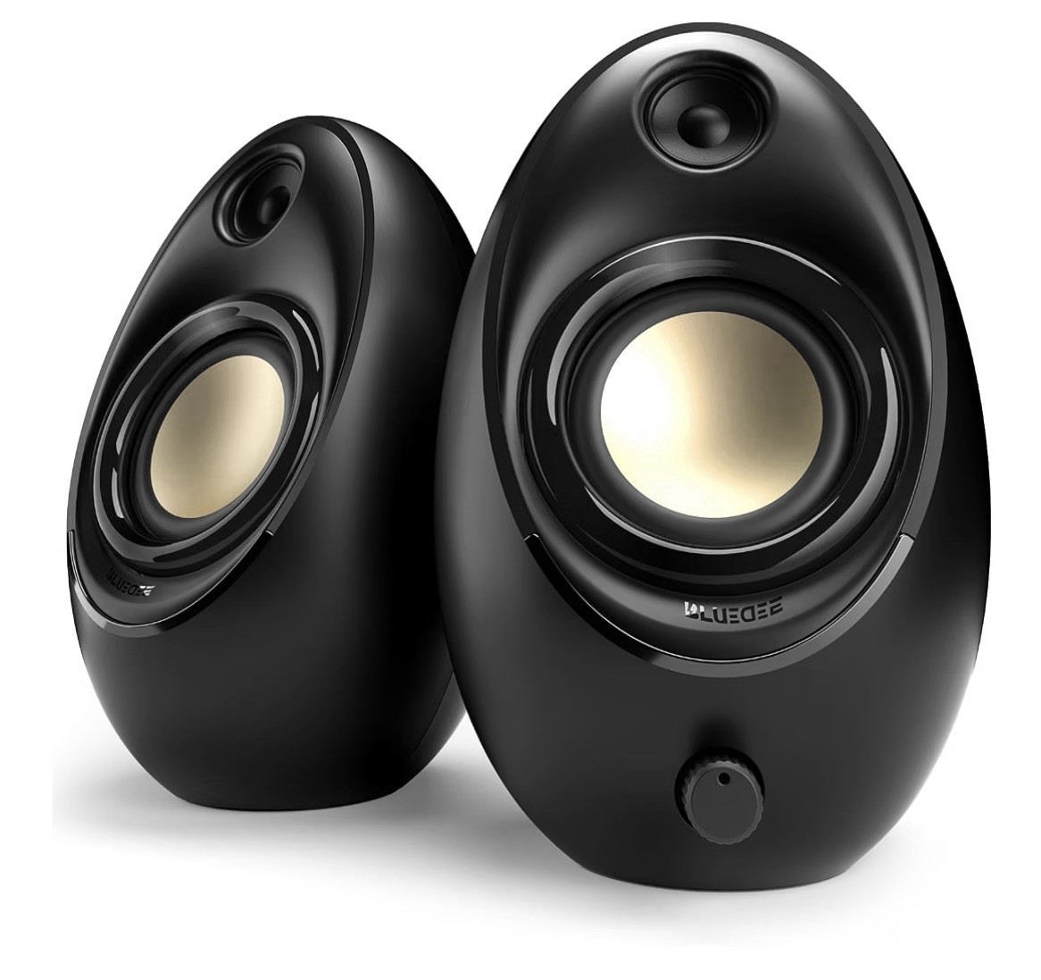 Bluedee BD-SK900 2.0 Computer Speakers Bluetooth 5.4 USB/USB-C RGB Black