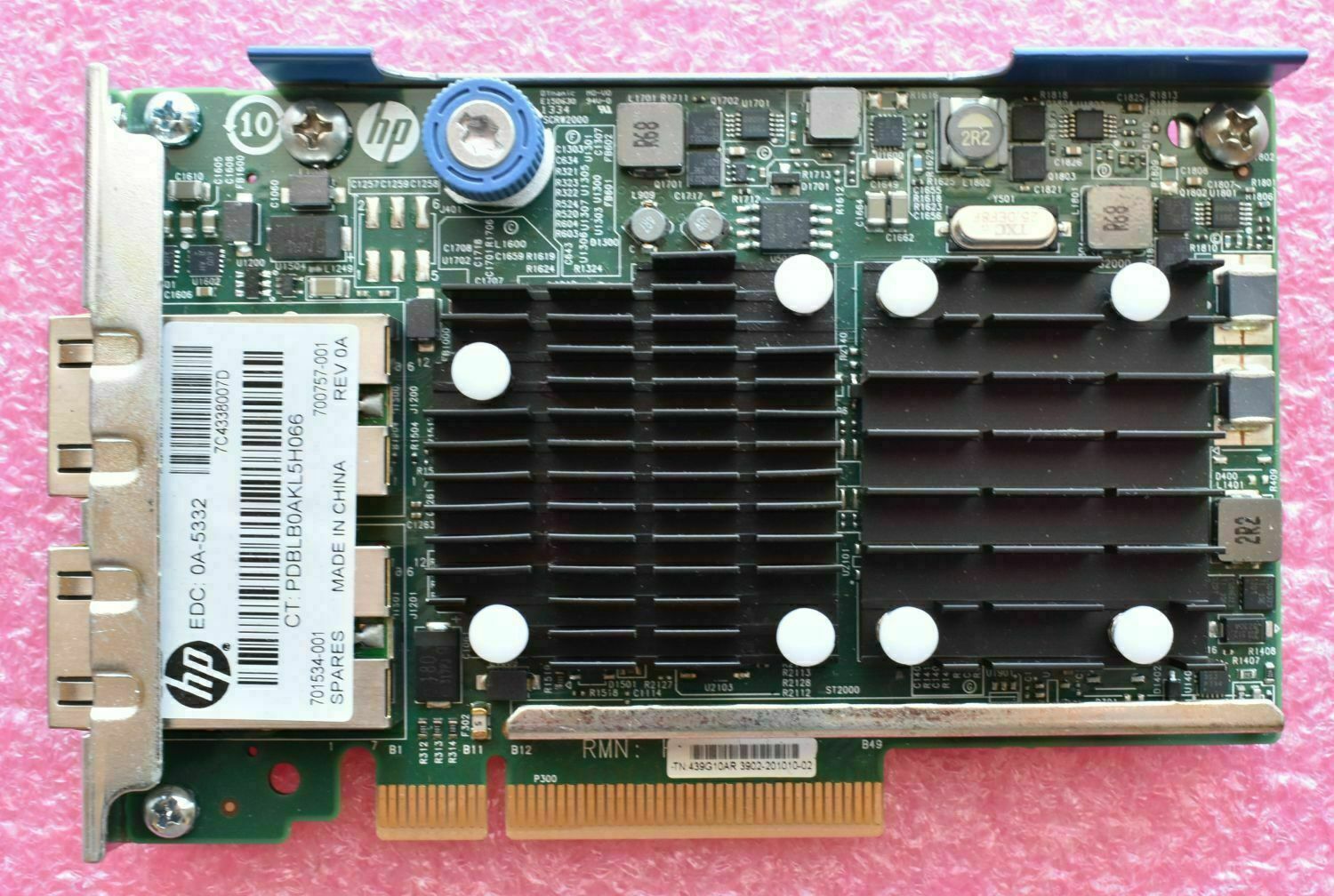  HP FlexFabric 10GB 2-Port 533FLR-T Adapter 700759-B21 701534-001