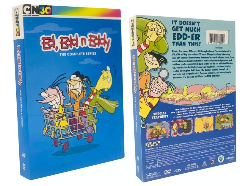 Ed, Edd N Eddy: the Complete Series season 1-6  (DVD, 2022, 10-Disc Set) NEW