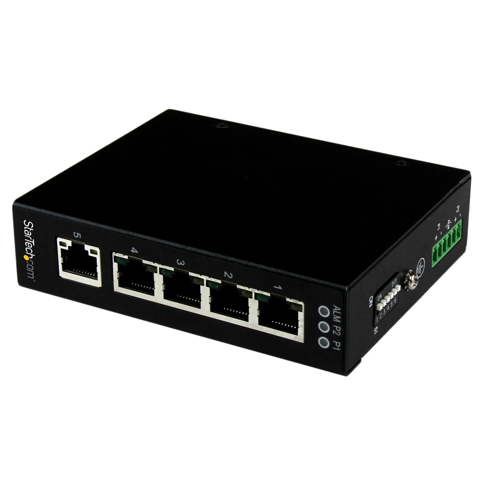 STARTECH IES51000 NETWORK UP TO 5 ETHERNET DEVICES THROUGH A RUGGED, INDUSTRIA