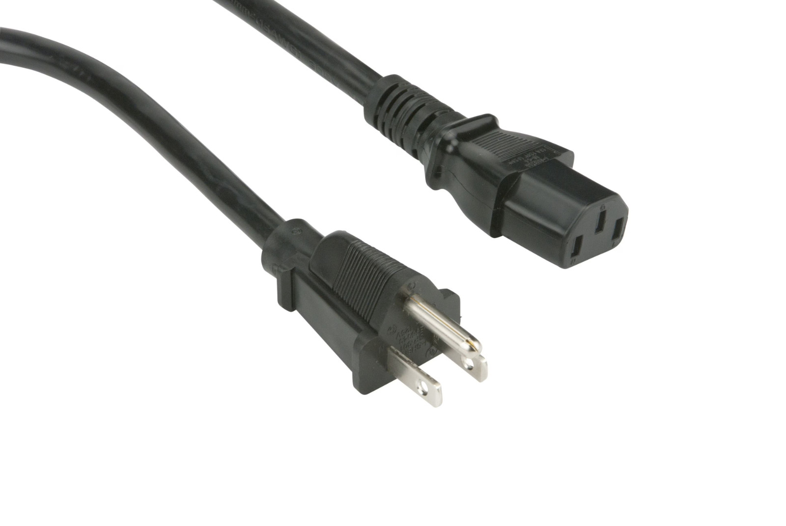 10x 120V Power Cord NEMA 5-15P Male to IEC 60320 C13 Female 6ft CBL-PWCD-0160-IS
