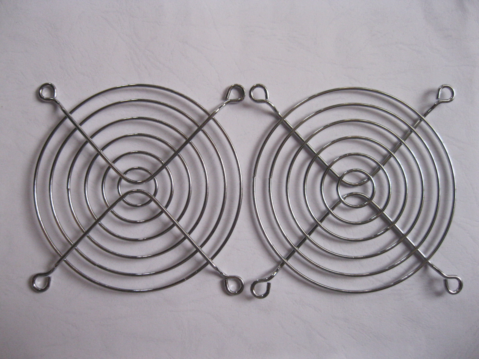 20 pcs DC Fan Grill Protector Silver Metal Finger Guard Used for 92mm Fan 9cm